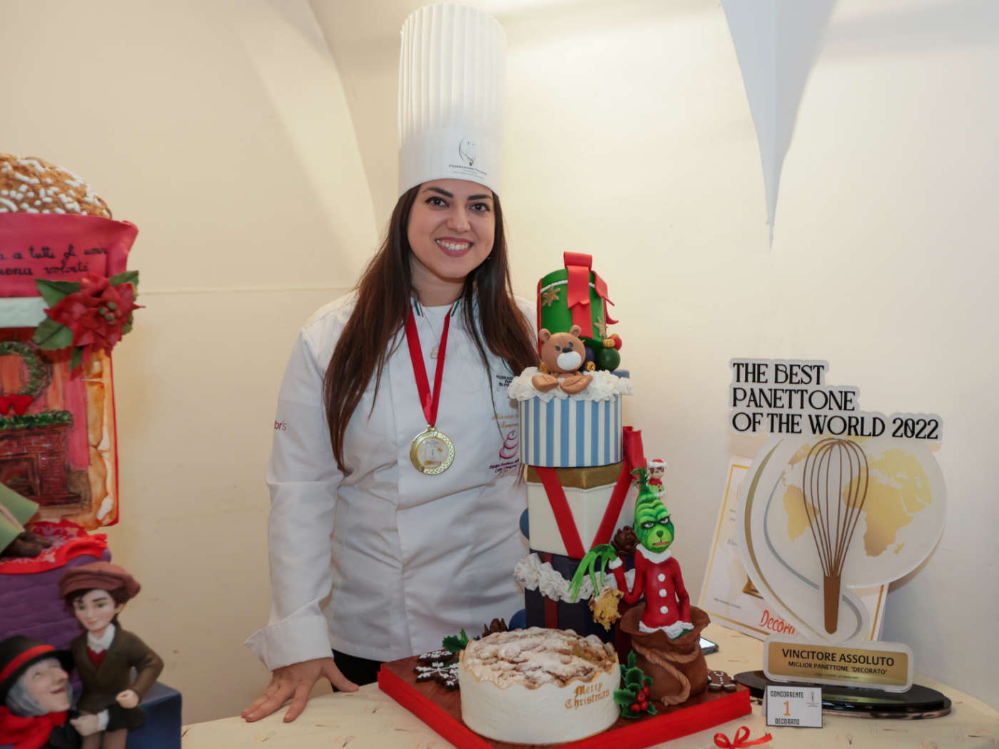 vincitore panettone decorato