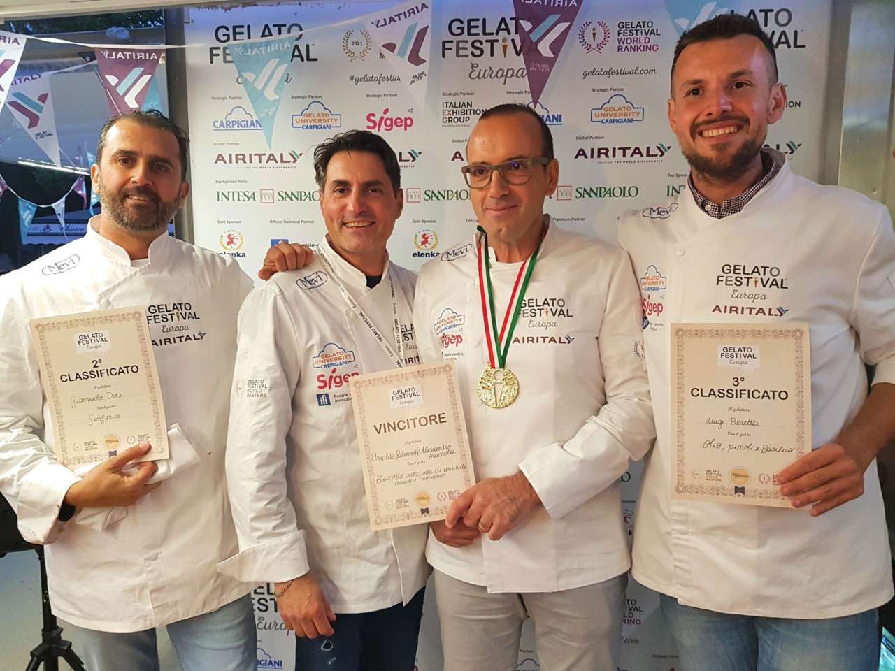 GELATO FESTIVAL podio MILANO 2019