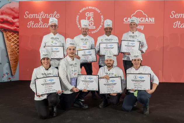 Gli 8 finalisti italiani del Gelato Festival World Masters