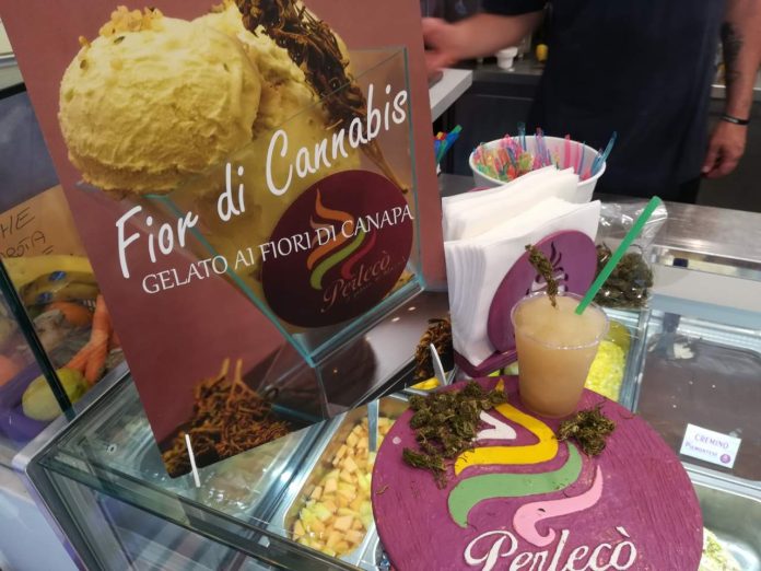 gelato e granita alla cannabis gelato e granita alla cannabis