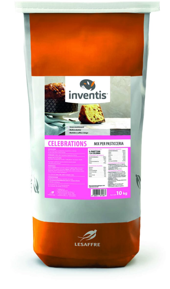 Inventis, mix completo di Lessafre ItaliaCELEBRATIONS Inventis, mix completo di Lessafre Italia