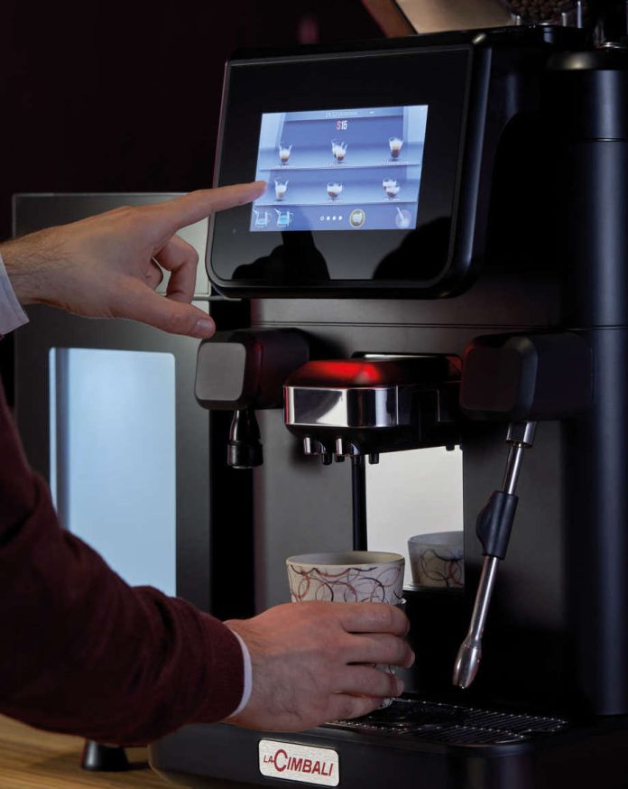 La Cimbali S15_erogazione_monitor