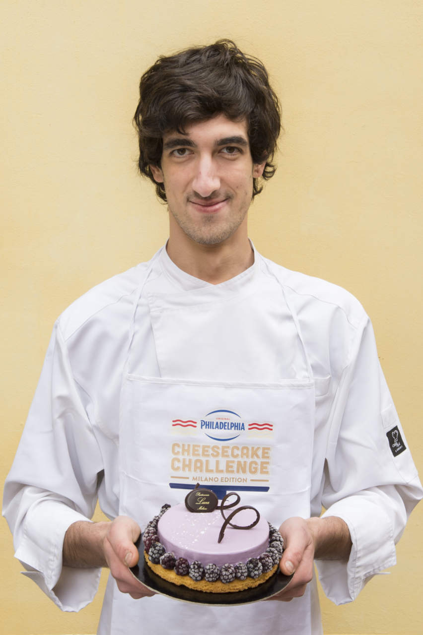 Luca - Purple Cheesecake - Philadelphia Cheesecake Challenge pasticceria vincitrice