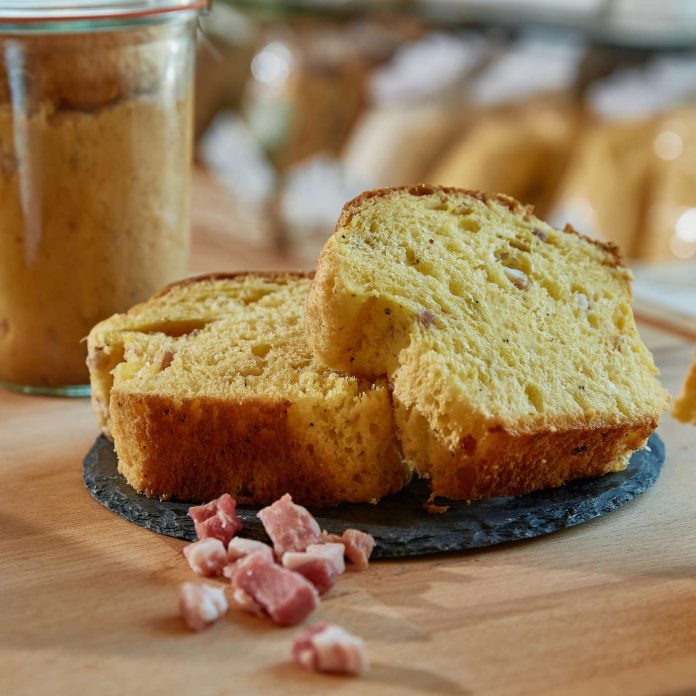 Pancettone Fette e Vasocottura Pasticceria La Primula Mattia Premoli - Panettone salato
