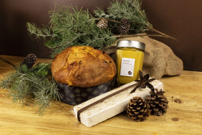 Panettone Classic, torrone, zabaione