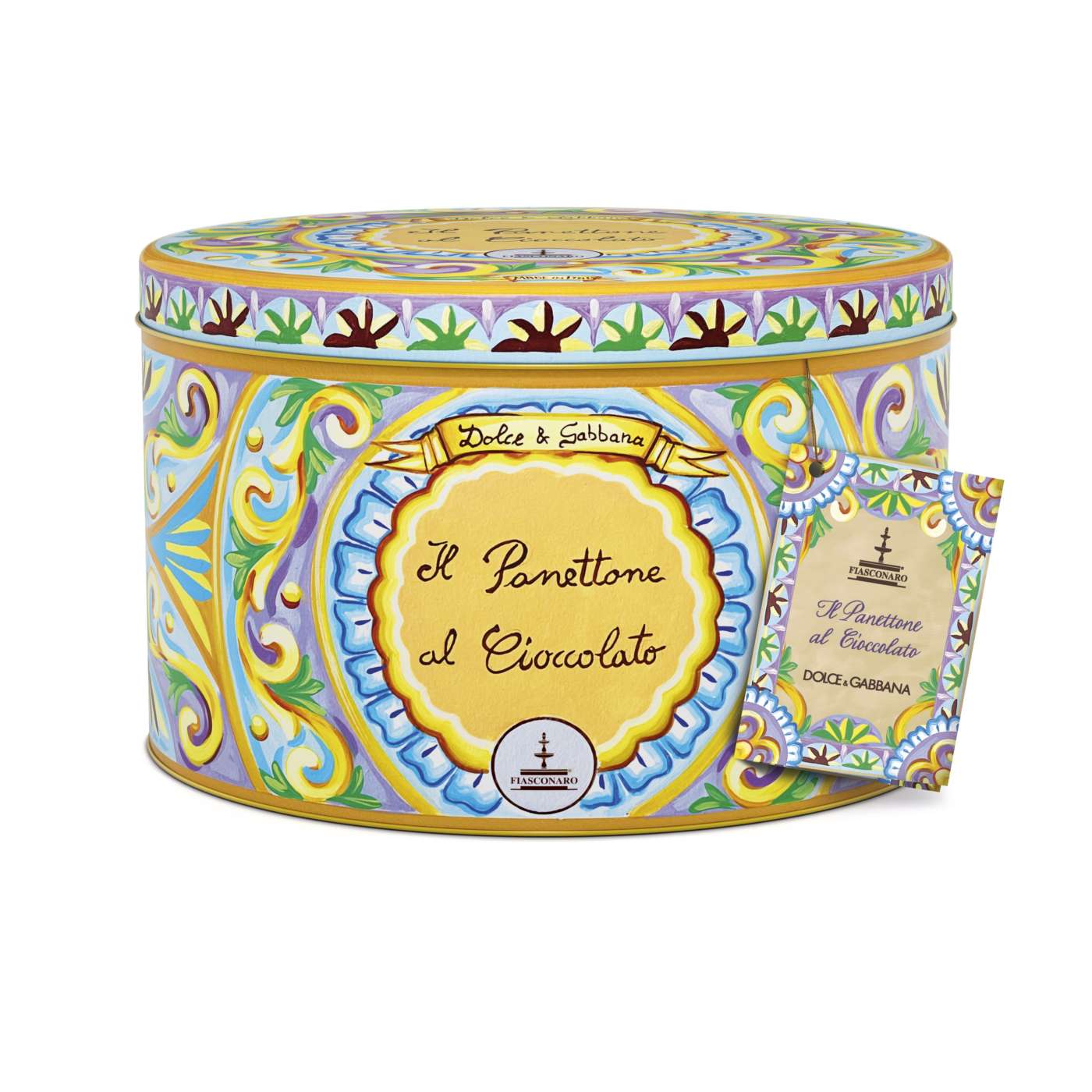 Il Panettone al Cioccolato griffato Dolce&Gabbana realizzato daFiasconaro