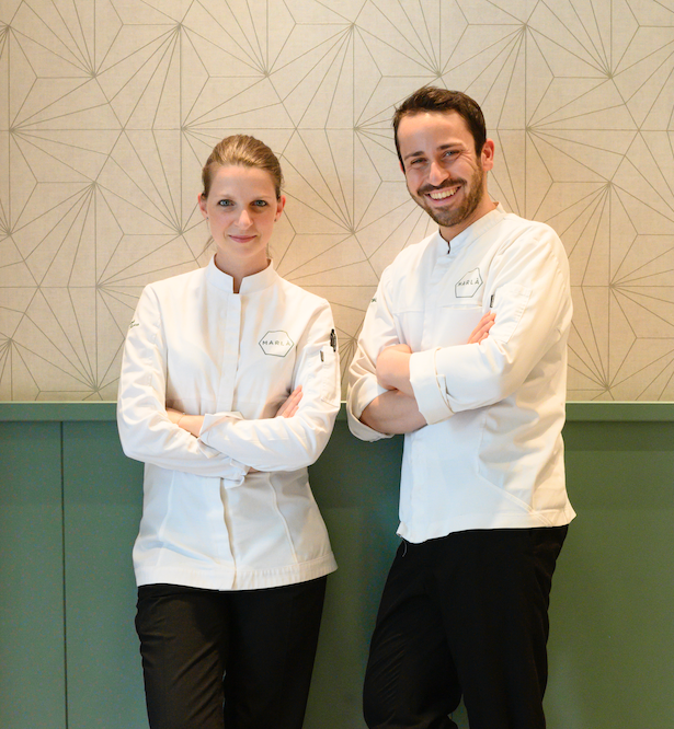 Lavinia Franco e Marco Battaglia, titolari di Marlà