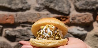 focaccia dolce col gelato