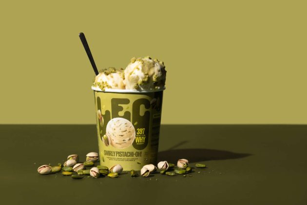 LEC Swirly Pistachi-oh! - ambientato