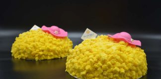 TORTA MIMOSA ALL'ANANAS E VANIGLIA