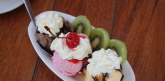 gelato cioccolato vaniglia fragola