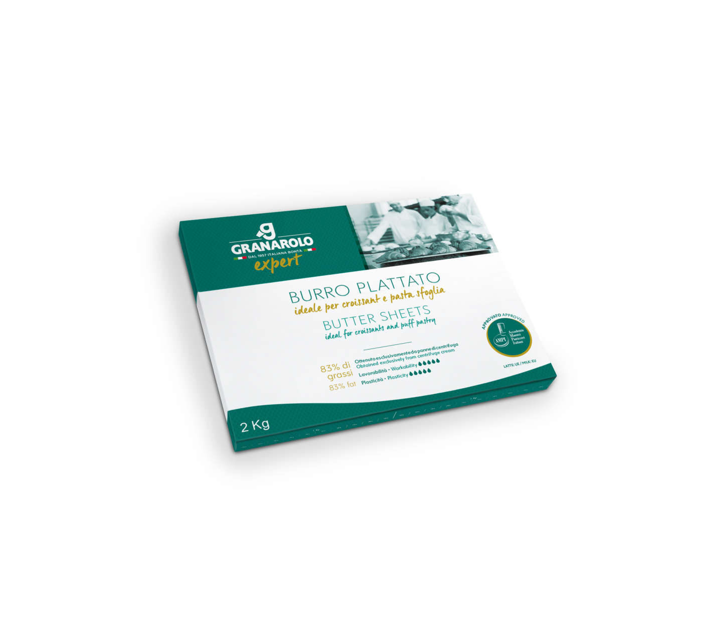 Il burro plattato Granarolo Expert