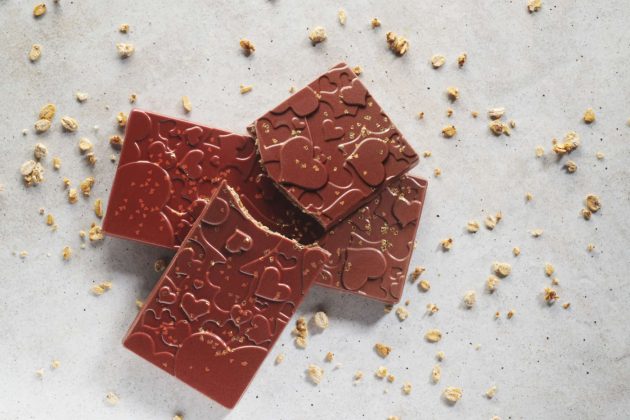Valrhona tavoletta cioccolato san valentino 1