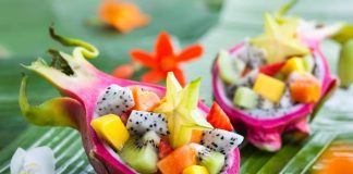 Exotic fruit salad