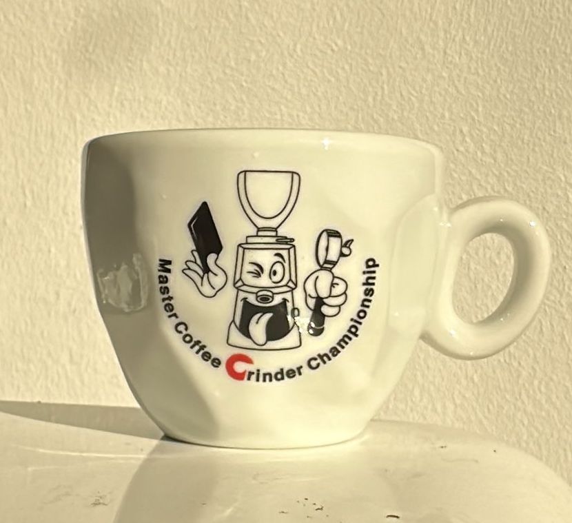 Tazzina ufficiale Master Coffee Grinder Championship