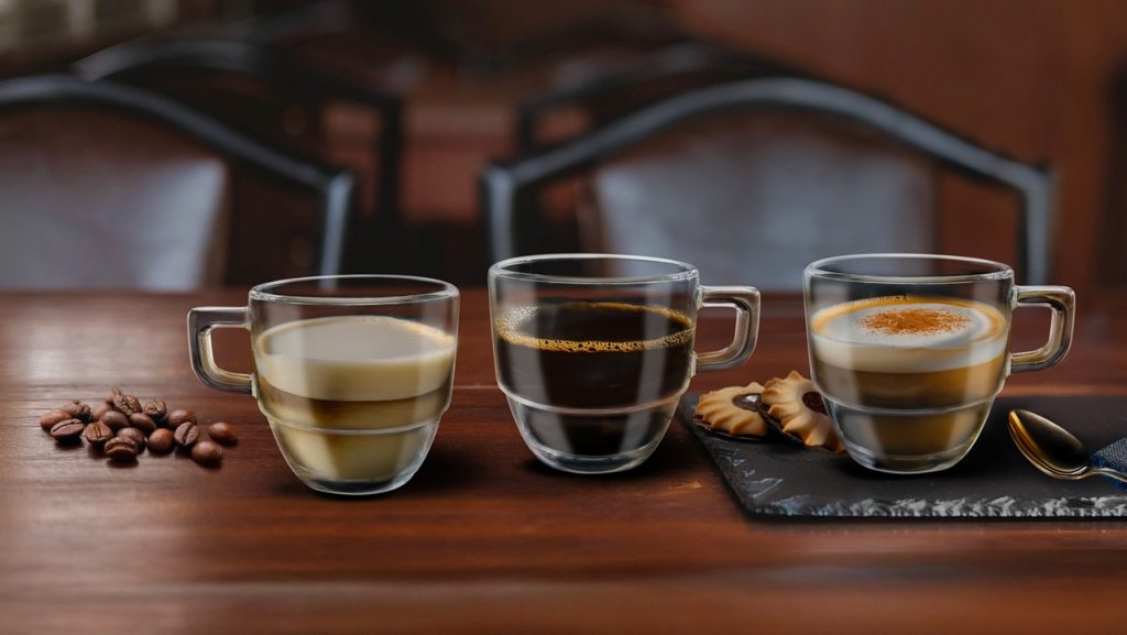 Linea caffè in Luxion Rcr