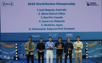 L’australiano Jack Simpson è il nuovo campione del mondo baristi 2025 World Barista Championship 2025 vincitore