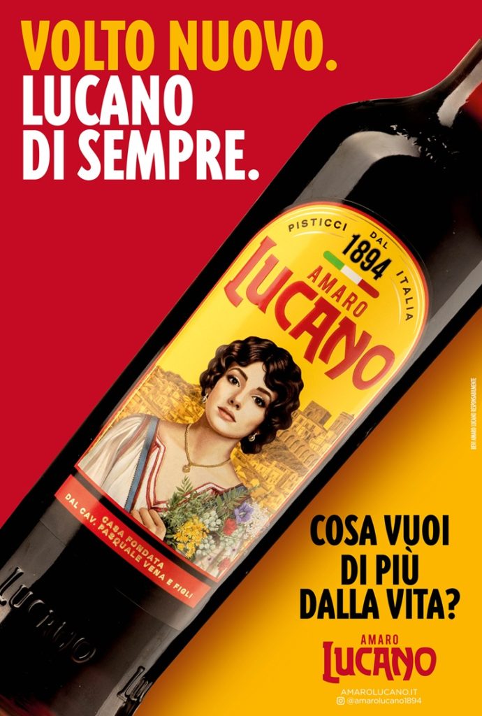 Amaro Lucano lancia la nuova etichetta con la campagna Ooh