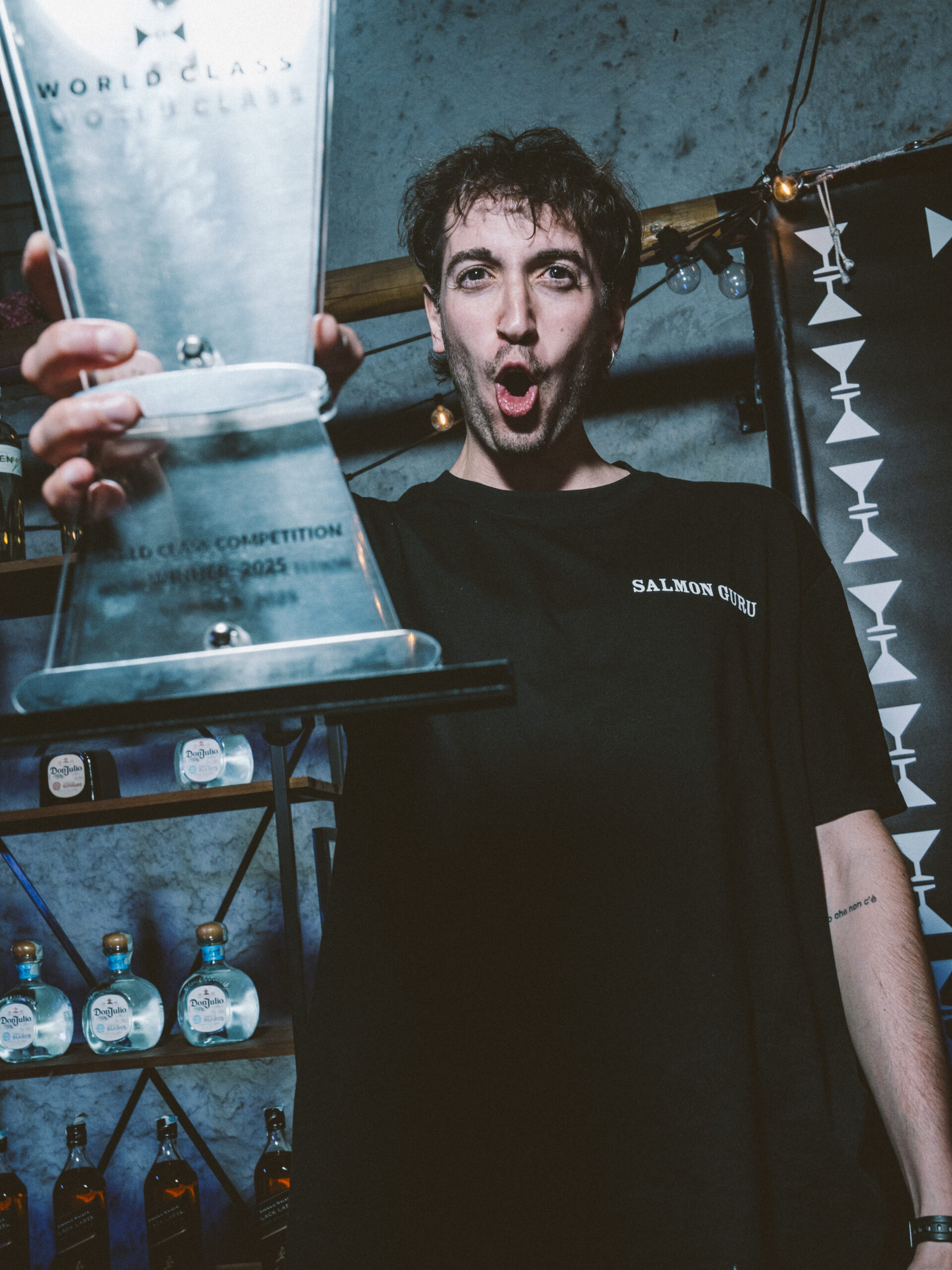 Enrico Bellucci, vincitore italiano Diageo World Class 2025