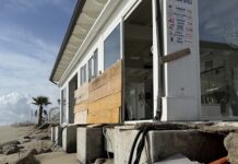 ciclone Harry Faro Blu