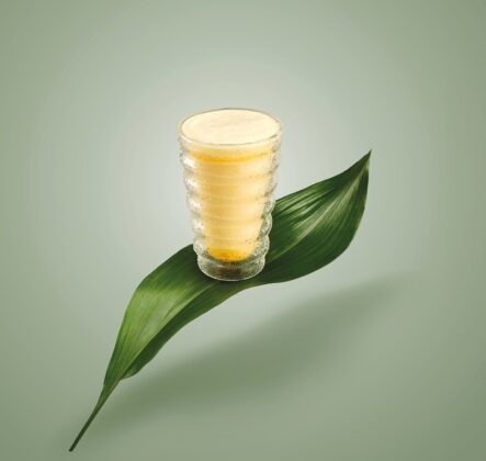 Foodness GOLDEN LATTE FREDDO - tazza ambientata