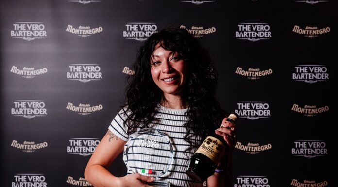 The Vero Bartender 2026: un brindisi agli anni Sessanta The Vero bartender 2026 Lalita D’Alessandro_vincitrice Finale Italia