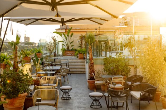 Aleph Hotel apertura Organics Sky Garden x