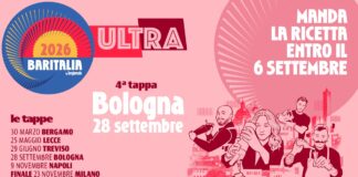 Baritalia arriva a Bologna il 28 settembre! Manda la tua ricetta entro il 6 settembre Baritalia 2026 Bologna