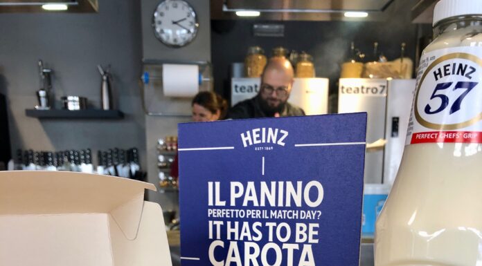 Heinz e MochoHF firmano il Carota Burger per tifosi e sportivi