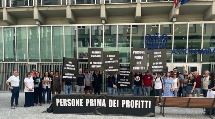 Shock in Diageo Italia: licenziamento per il 75% dei dipendenti. I lavoratori si mobilitano Diageo