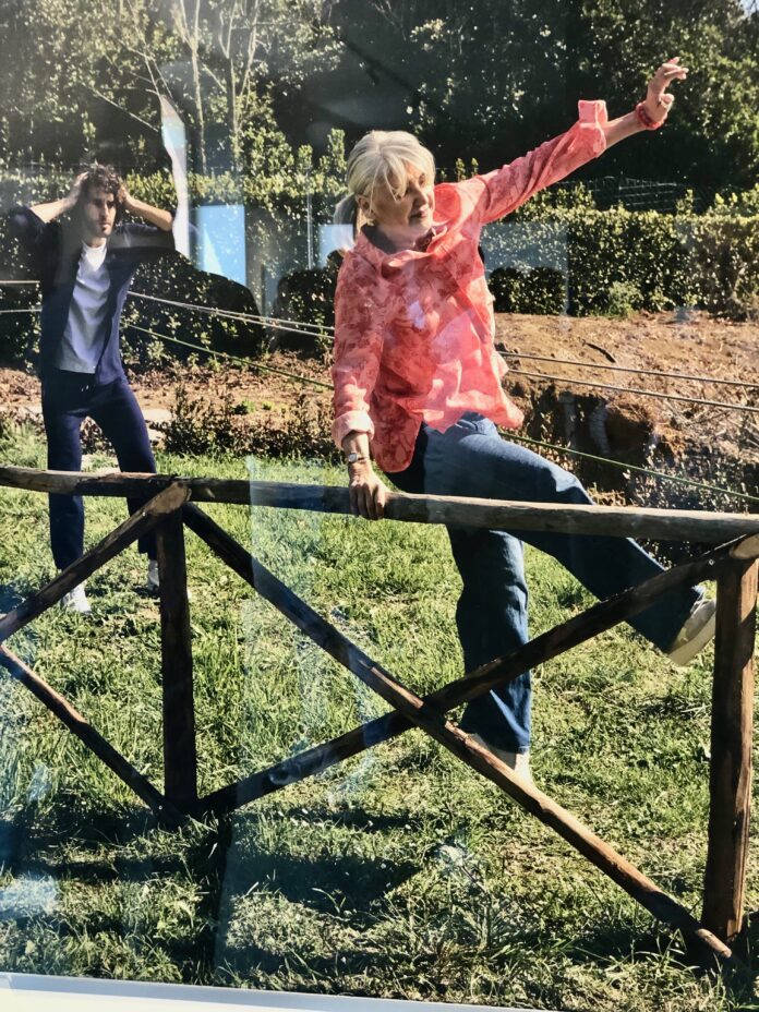 Frame dello spot tv Salto della Staccionata con Sabrina e Gianmarco Tamberi