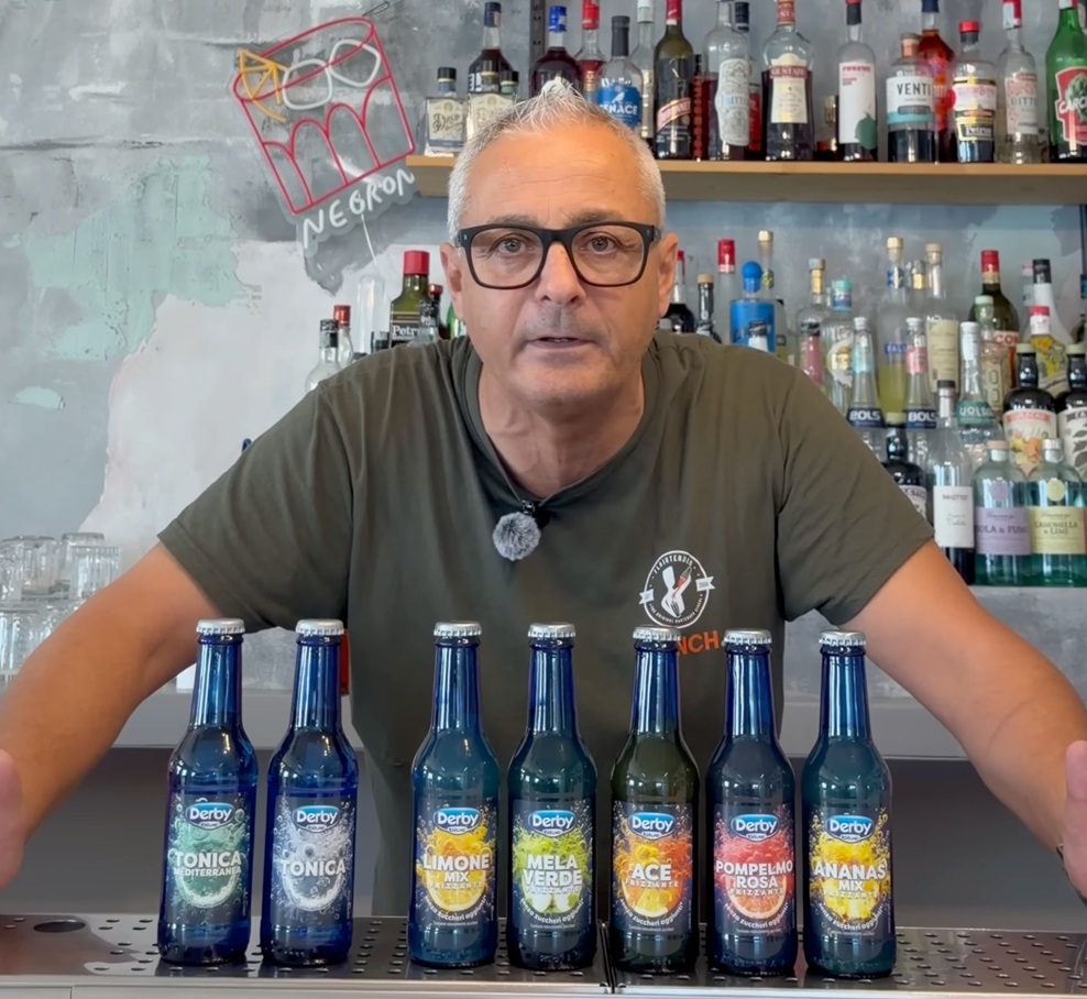 Derby Blue firma con Flairtender la prima drink list di Frutta Frizzante