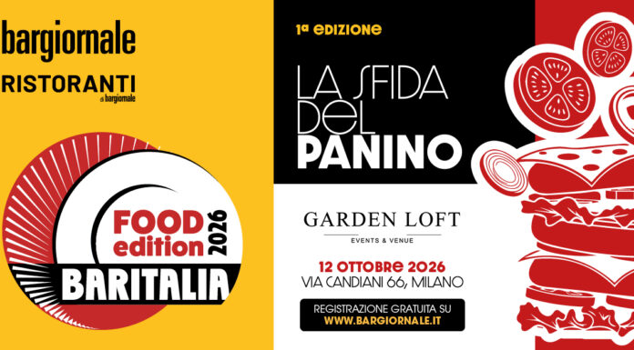 Baritalia Food – La sfida del panino a Milano il 12 ottobre. Show, masterclass, assaggi gratuiti. Registrati per partecipare
