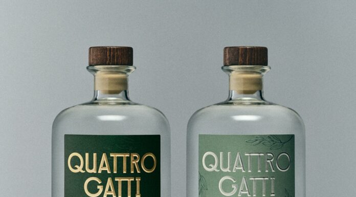Quattro Gatti Gin _GIN CLASSICO e OLIVE GROVE GIN