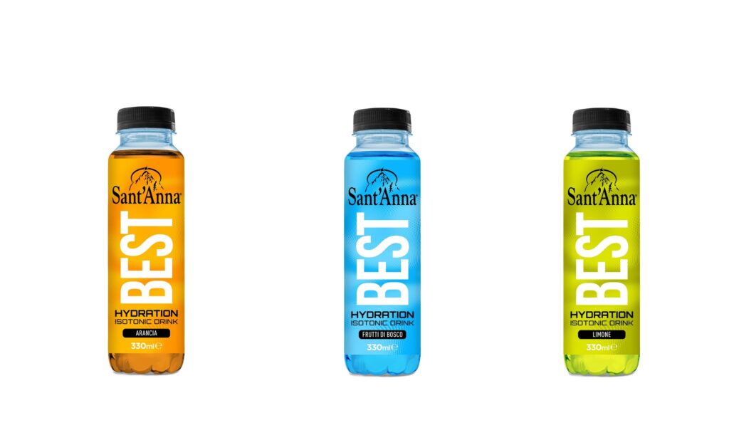 Sant’Anna amplia l’offerta con Best, l’hydration isotonic drink