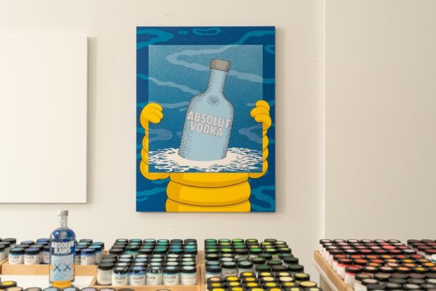 Absolut Vodka KAWS opera