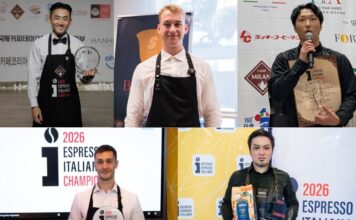 Sfida a cinque per la finale internazionale di Espresso Italiano Champion 2026 Espresso Italiano Champion 2026