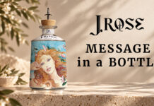 J.Rose, il distillato diventa un messaggio da custodire J.Rose Message in a Bottle