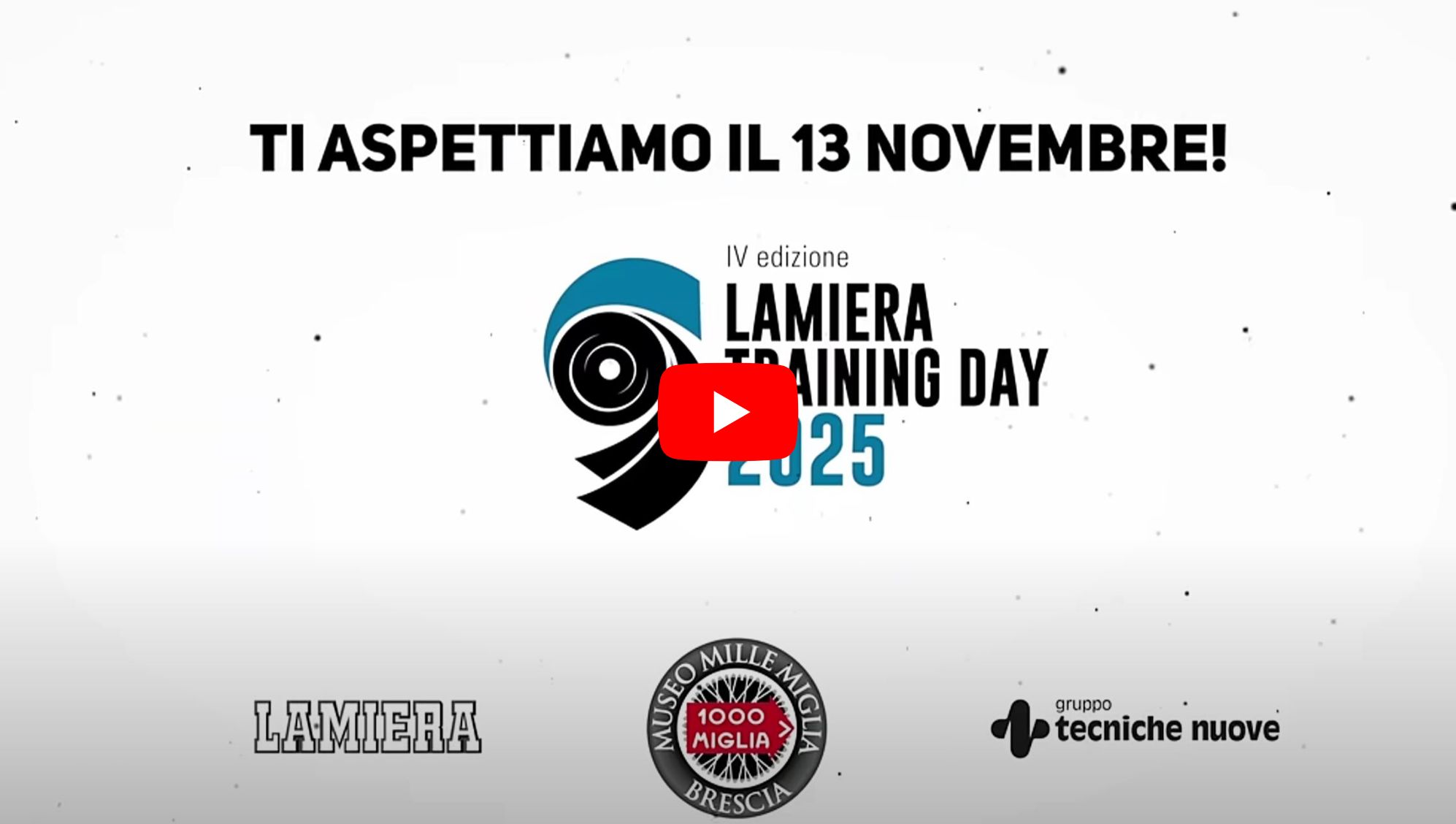 Sta per tornare Lamiera Training Day! Ti sei già registrato all'evento?