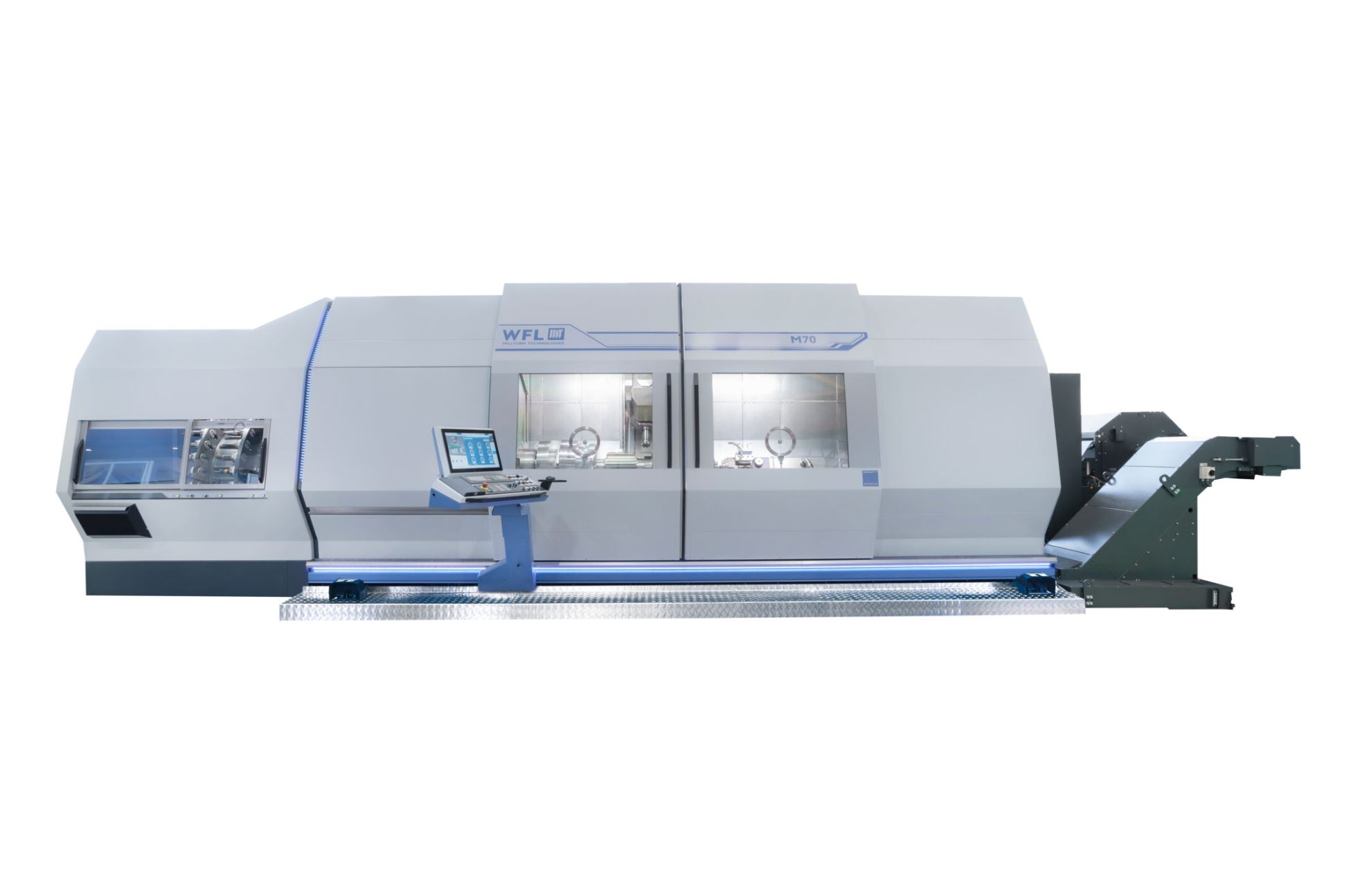 Centro multifunzionale per tornitura, foratura e fresatura di ultima generazione