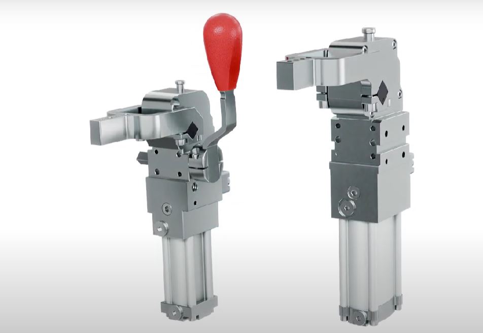 Serie pneumatica compatta per il serraggio automatizzato