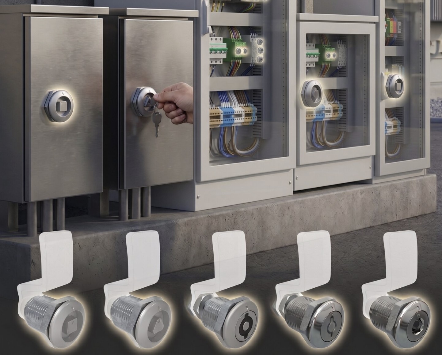  Chiusura a compressione Serie E9: tenuta ermetica e sicurezza 