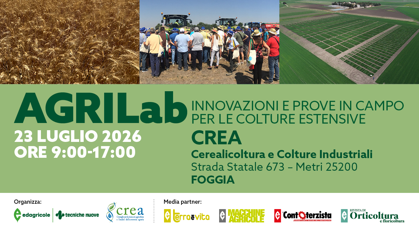 An image representing AgriLab, innovazioni e prove in campo per le colture estensive