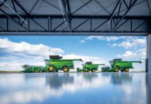 John Deere, pacchetto completo di aggiornamenti per i modelli 2027 delle mietitrebbie