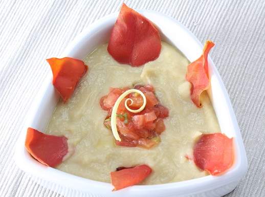 Vellutata di fave e pomodori blog