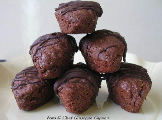 Pasticcini saraceni al cacao e cioccolato