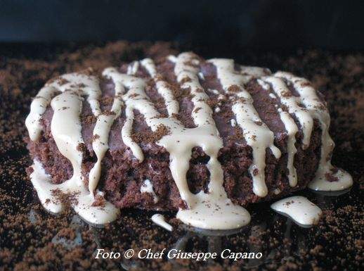 Torta del papà al cioccolato, cocco e caffè