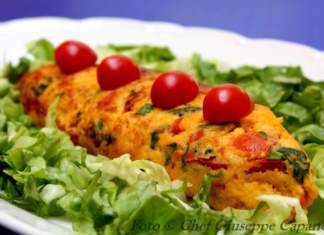 Omelette al pomodoro e basilico