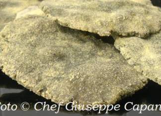 Cialde croccanti di mais agli spinaci 518