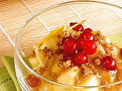 Il dono di una zia e ricette con fichi Coppette di pere al limone con crema di fichi e ribes 518
